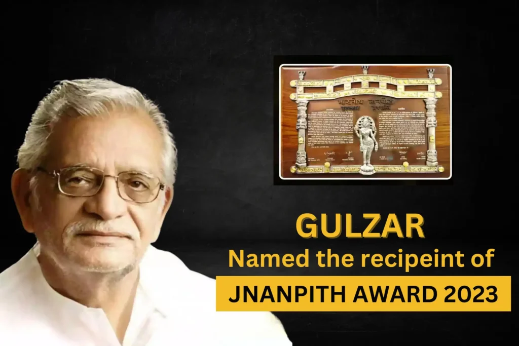 gulzar shahab to get jnanpith award 2023
